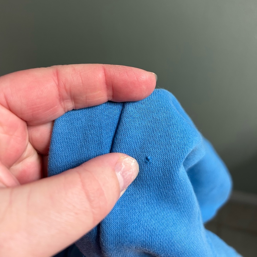 Nike club fleece pullover hoodie blue - Picture 6 of 6
